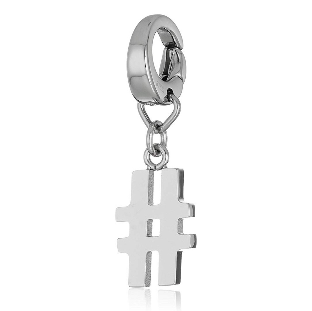Fossil NWT Limited Edition Hashtag Charm